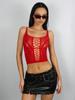 Medias de Lencería Sexy Tirantes Europeos y Americanos Jacquard Cut Out Medias de Red Sexy Mono Malla Tops de Mujer Lote de Exportación