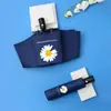 Paraguas de negocio doble automático ampliado para dos personas, paraguas de sol personalizado, protector solar, protección UV, sombrilla de sol, paraguas plegable de tres pliegues