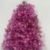 Pétalos Cifrados Glicina Simulada Flor de Seda Vid Colgante Diseño de Escena de Boda Materiales Florales Decorativos Comerciales para Exterior