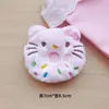 Estilo Japonés Dibujos Animados Peluche Comida Gato Colgante Lindo Papas Fritas Donut Muñeca Broche Encanto para Bolsos Venta al por Mayor