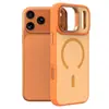 Adequado para iPhone 17 Pro, suporte de moldura de lente magnética, LeReach amigável à pele