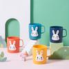 Taza de Cepillo de Dientes Infantil Linda Estudiante Divertida Dibujos Animados Baño Taza de Enjuague Bucal Pareja Hogar Linda Conejo Taza de Cepillo Venta al por Mayor