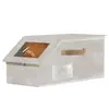 Caixa de Armazenamento de Chapéus Amazon Caixa com Zíper Caixa à Prova de Poeira para Chapéus Grande Capacidade Empilhável Caixa de Armazenamento para Bonés