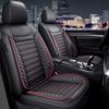 Dr. Cojín para Asiento de Coche Jie Universal Cuatro Estaciones Cuero Funda de Asiento Todo Incluido Ventilado y Transpirable Cojín Protector para Asiento de Coche