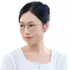 Armazones de Titanio Puro para Gafas para Hombres y Mujeres, Armazones Redondos Retro Literarios y Artísticos, Armazones Ópticos Terminados con Miopía, Venta al por Mayor