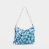 Bolso Nuevo de Moda con Lentejuelas para Mujer Diseño Pequeño de Nicho Bolso de Hombro Único para Debajo del Brazo Sensación de Alta Gama Cadena para Fiesta Nocturna Bolso Cuadrado Pequeño
