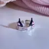 Entonces estemos juntos~ Anillos de Pareja Kuromi Baku Anillo de Diseño Xu Aizi Anillo de Dedo de Personalidad de Gama Alta para Mujer