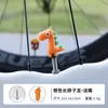Tapa de Válvula de Bicicleta Silicona Creativa Dibujos Animados Impermeable Válvula de Bicicleta de Carretera Decoración de Bicicleta de Carretera Equipo de Montar
