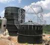 Tanque de Montagem Esmaltado para Biogás de 5000 m³ Reator Anaeróbio Uasb para Tratamento de Esgoto de Alta Concentração Tanque Anaeróbio