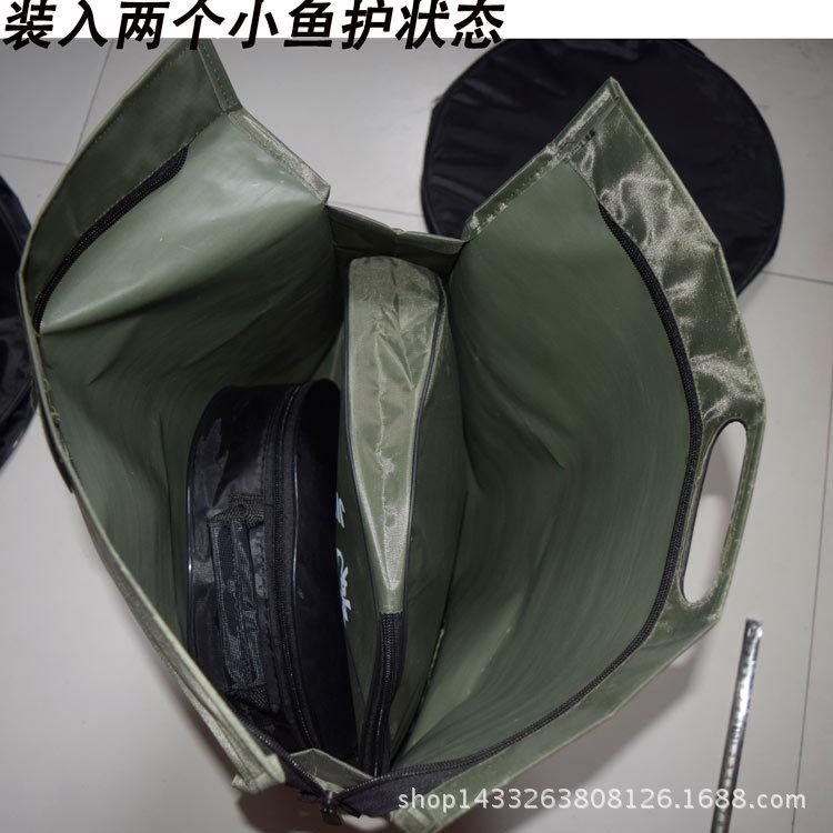 批发普通方形圆形帆布鱼护包