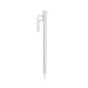 Clavo de Suelo para Tienda de Campaña de 40 cm para Exterior Camping Acero Plateado Clavo para Suelo de Lona Clavo para Suelo de Playa Clavo de Acero para Nieve Clavo para Campamento