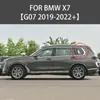Adecuado para Deflector de Ventana Lateral a Prueba de Lluvia para Bmw X7 Bmw X7 G07 2019+ Visera para Ventana