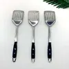 Espátula de aço inoxidável espátula plana espátula frita ovo frito panqueca engrossado utensílios de cozinha dois yuan loja venda quente