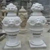 Macetas de Mármol Natural, Macetas de Jardín Talladas en Piedra, Macetas de Piedra Hechas a Medida para Jardines Paisajísticos de Villas