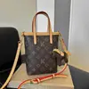 Bolso de Teléfono con Monograma de Lujo Nicho Transfronterizo para Mujer 2026 Nuevo Estilo Coreano Versátil Bolso de Hombro Cruzado Bolso de Mano Mini