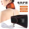 Controle inteligente de temperatura USB aquecimento elétrico proteção de pescoço manga de aquecimento para pescoço forro interno de fleece aquecimento elétrico ajustável em três velocidades proteção de pescoço