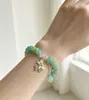 Ins Pulsera de Cristal Tide Sentido del Diseño Nicho Joker Temperamento Pulsera para Mujer Rojo de Internet Pulsera de Mariposa Joyería al por Mayor