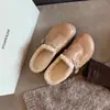 Em estoque, envia imediatamente! Chinelos Birkenstock redondos com salto oculto e pelúcia, fecho de fivela para pessoa preguiçosa, pantufas de algodão quentes para uso externo com forro de fleece