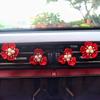 Perfume para coche al por mayor transfronterizo aromaterapia flor de perla creativa decoración de interior de coche adornos para salida de aire del coche mujeres