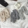 Calcetines de Primavera y Verano para Mujer Nuevos Calcetines de Media Caña Calcetines de Rizo de Malla con Corazón Bordado Calcetines Coreanos de Moda Calcetines Zhuji para Mujer