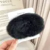 Grampo de Cabelo de Cão Manga Outono e Inverno Grampo de Cabelo de Pelúcia Caroço de Manga Coelho Rex Pelo Grampo Lateral para Franja bb Grampo de Cabelo Quebrado com Senso Avançado