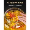Garrafa de vidro para infusão recipiente doméstico selado pote para vinho medicinal de ginseng tonel de vinho pote para vinho branco com torneira garrafa de vinho especial