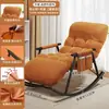 Sofá Perezoso Se Puede Acostar y Dormir, Hogar Dormitorio Sala de Estar Mecedora Balcón Ocio Adulto Reclinable Plegable Descanso para el Almuerzo Mecedora