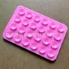 Nuevas 24 Piezas de Ventosa de Silicona Engrosada 10g Funda para Teléfono Móvil Cuadrada Ventosa Doble Cara Soporte para Teléfono Móvil de Una Cara En Stock