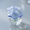 Zibo Glaze Atacado Buquês de Flores Artificiais de Vidro Feitos à Mão, Flores Preservadas, Decorações de Mesa, Pequenos Artesanatos de Flores, Lembrancinhas