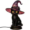 Nuevo Producto Sombrero de Bruja de Halloween Lámpara de Gato