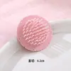 Peine de goma elástica multi-especificación al por mayor, peine de dibujos animados lindo macaron, peine de masaje para cabello liso, peine para peinar cabello, suministro directo del fabricante