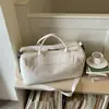 Nueva Bolsa Deportiva de Yoga Fitness para Mujer Separación Seco-Húmedo Bolsa de Natación Gran Capacidad Portátil al Hombro Cruzada Bolsa para Viajes Cortos para Hombre