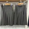 Ropa de Mujer 2025 Otoño e Invierno Nuevo Estilo Casual Falda de Pliegues Anchos Adelgazante Color Sólido de Longitud Media Falda Plisada L479916