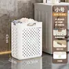 Nueva Cesta Plegable para Ropa Sucia para el Hogar Baño Gran Capacidad Cesta de Almacenamiento Extraíble Dormitorio Alto Valor de Color Cesta para Ropa Sucia