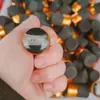 Caña de Pescar Bloqueo Frontal Aleación de Aluminio Goma Tapón Simple para Caña de Pescar Plataforma de Pesca Espuma Sólida Caña de Mano Bloqueo Frontal Accesorios de Pesca