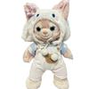 S Star Dailou Disfraz de Conejo Muñeco de Peluche Traje de Nube M Disfraz de Campana Regalo de Cumpleaños para Niños