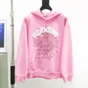 Blockbuster original de comercio exterior 450G chalecos acolchados de terciopelo para pastel sudadera con estampado de araña de espuma sudaderas Sp5der