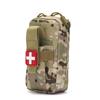 Botiquín de primeros auxilios portátil para exteriores, campo deportivo, botiquín de primeros auxilios EMT, bolsa de accesorios Molle, bolsa de almacenamiento táctica para fanáticos militares