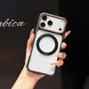 Ventana grande, soporte magnético giratorio de 360 grados, compatible con Apple 18 Pro Max, acabado mate y funda protectora a prueba de caídas para Apple 17 Pro