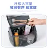 Bolsa de Maquiagem de Malha Dividida de Grande Capacidade Transfronteiriça, Necessaire Portátil, Bolsa de Maquiagem Pequena de Pé, Bolsa de Armazenamento, Personalizável