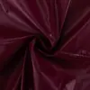 Falda Larga Elegante de Cintura Alta con Abertura para Mujer Europea y Americana 2025, Falda Larga de Cuero PU Color Vino Tinto para Cadera