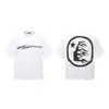 Moda Americana Transfronteriza Hellstar Serie Hellstar Camisetas Casuales de Algodón Impresas para Hombres y Mujeres Verano Sueltas de Manga Corta