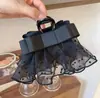 Horquilla de Malla para Falda de Moda Francesa, Accesorio para el Cabello de Temperamento Fresco y Sencillo, Suave y Elegante, Varios Estilos de Pinzas para el Cabello al por Mayor