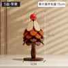 Estilo Navideño Madera Maciza Plegable Decoración de Madera Esterilla Aislante Posavasos Antiescaldado Hogar de Alta Gama Diseño Resistente a Altas Temperaturas Adornos