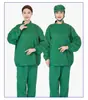 Roupa de Trabalho Azul Fábrica de Alimentos Roupa de Trabalho com Capuz Oficina Conjunto de Macacão para Alimentos Respirável de Manga Longa à Prova de Poeira Roupa de Proteção para Homens e Mulheres