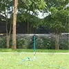 Boquilla atomizadora de aspersor de riego dual de 4 puntos para césped y jardín, riego de hortalizas, enfriamiento y eliminación de polvo