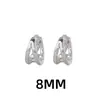 Pendientes de aro circulares de doble capa, sofisticados y de una belleza única, elegantes y lujosos, pendientes de aro circulares de doble arco