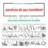 Processamento de parafuso não padronizado 304 porca de prego auto-roscante de aço inoxidável parafuso de fixação de arruela parafuso por atacado