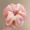 Nuevo Diseño Coreano de Nicho Hecho a Mano Encaje Plisado Encaje Banda para el Cabello Doble Capa Intestino Grande para el Cabello Accesorios para el Cabello