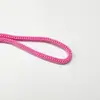 Fabricante corda de cordão de fibra de polipropileno pp quente portátil cor preto e branco cordão oco quatro crochê corda atacado corda de polipropileno